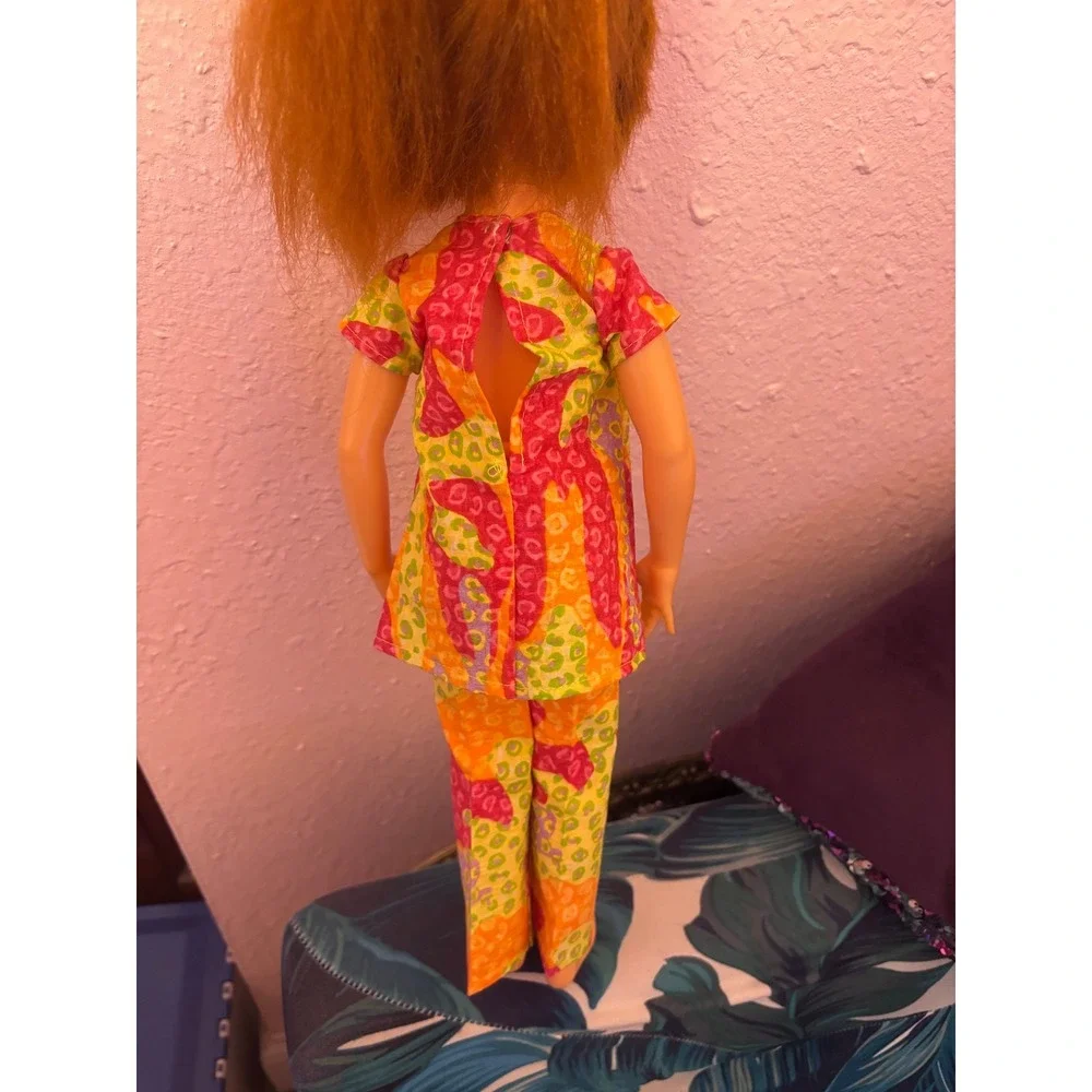 Handmade Clothing Lot for Vintage Chrissy Doll Retro Patterns Outfits Set
